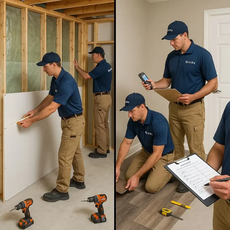 Repairs and Reconstruction process in South Lake Tahoe, CA