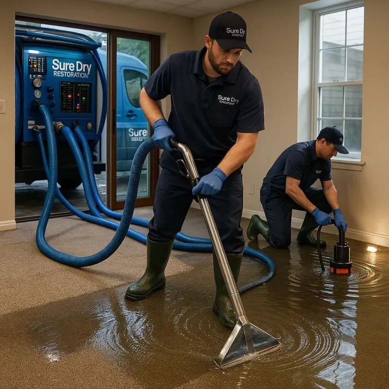 Water Extraction and Removal process in South Lake Tahoe, CA